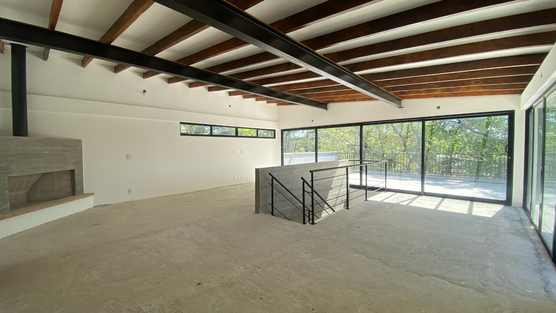 Sala do rooftop real