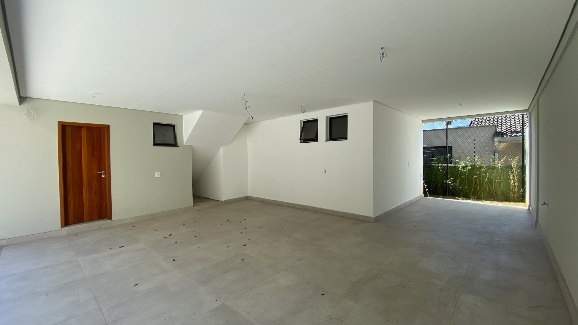 Garagem coberta